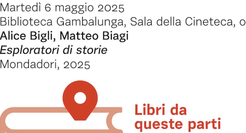 Libri da queste parti: esploratori di storie